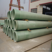 Fiber Reinforced Epoxy GRP/FRP pipe For Sewer and Drainage